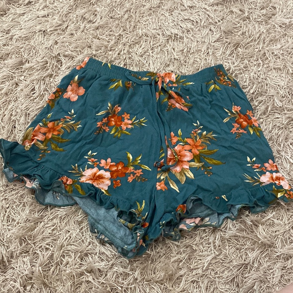 Floral American Eagle short, size - XS